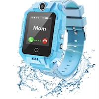 Reloj Inteligente 4G para Niños, Compatible con SIM, GPS y Resistencia al Agua